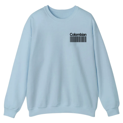 Colombian Unisex Fit  Casual Crewneck Sweatshirt wearishow