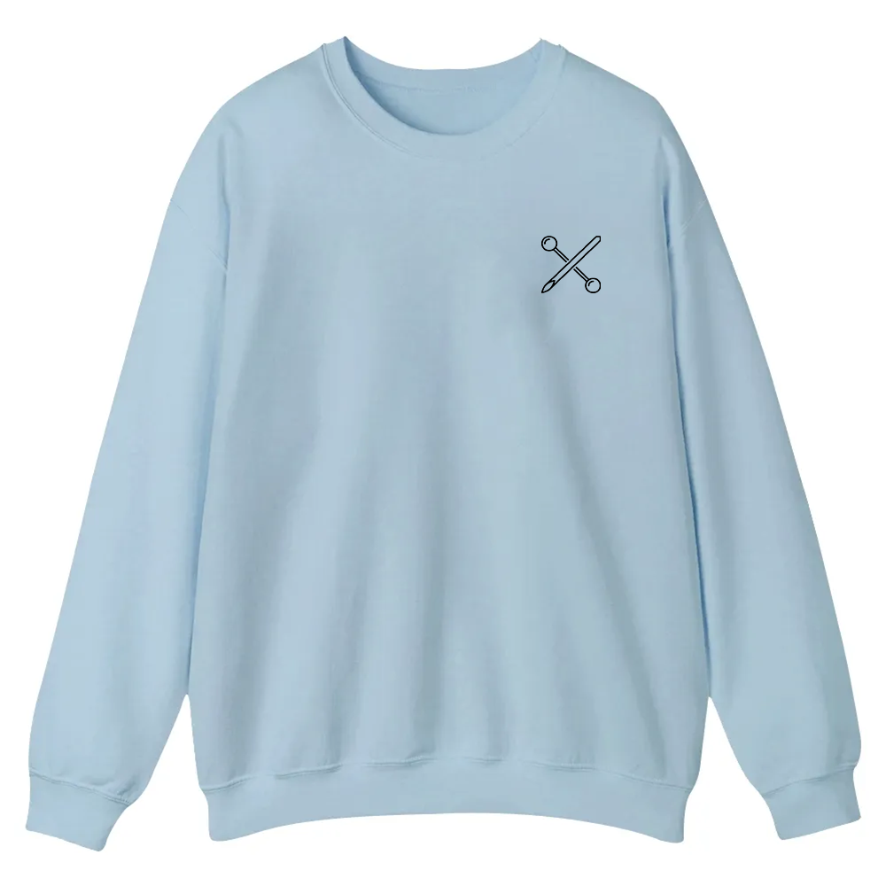 Body Piercer Casual Crewneck Sweatshirt wearishow