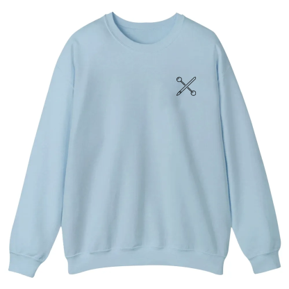 Body Piercer Casual Crewneck Sweatshirt wearishow