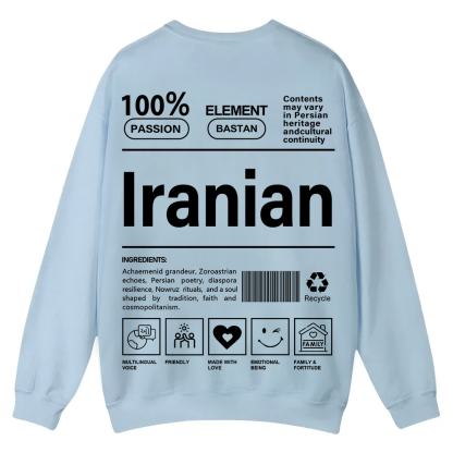 Iranian Unisex Fit  Casual Crewneck Sweatshirt wearishow