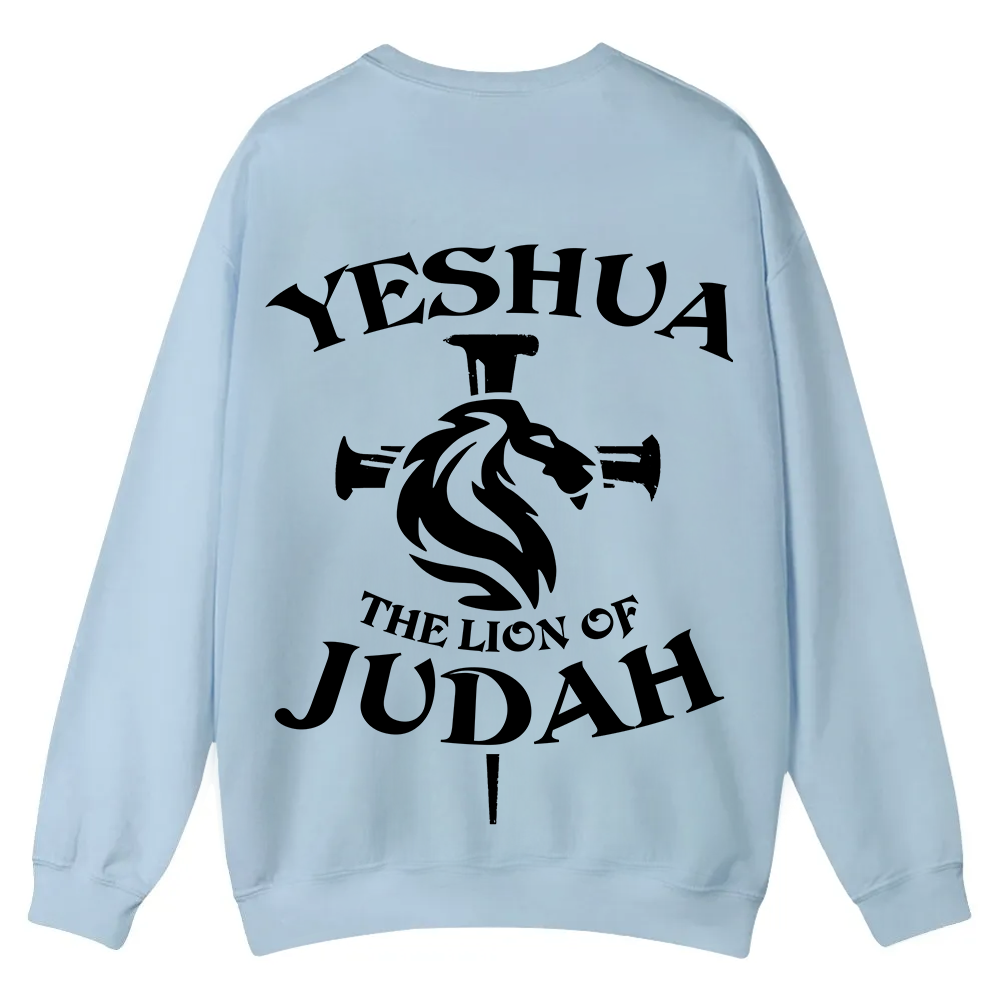 Yeshua Casual Crewneck Sweatshirt wearishow