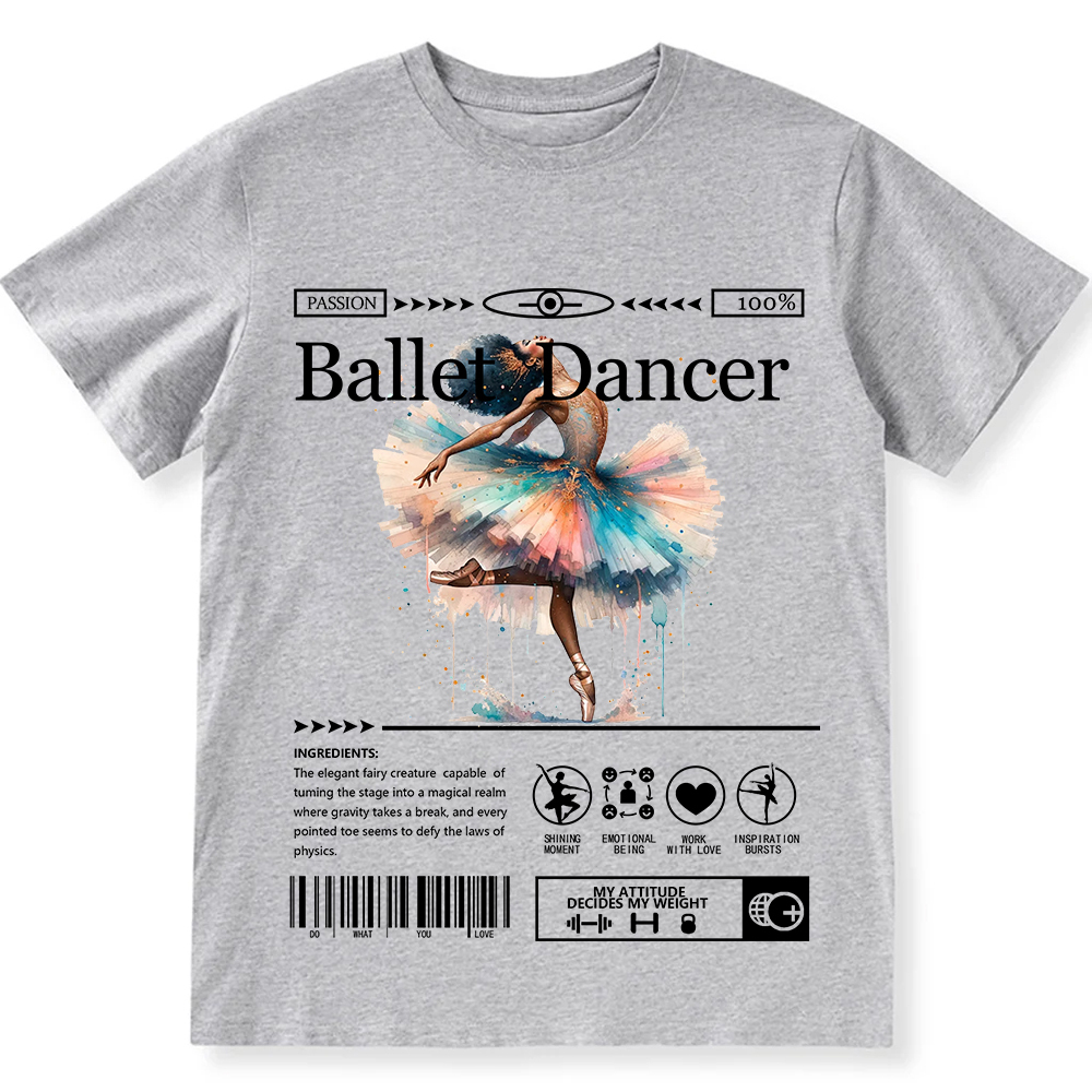 Ballet Dancer Unisex Fit Cotton T-Shirt wearishow