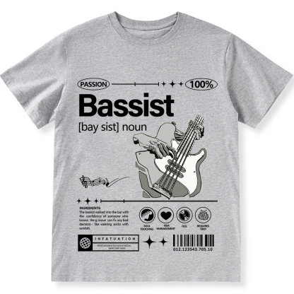 Bassist Unisex Fit Cotton T-Shirt wearishow