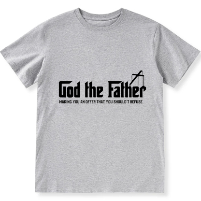 God The Father Christian Unisex Fit Cotton T-Shirt wearishow