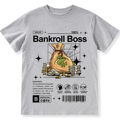 Bankroll Boss Unisex Fit Cotton T-Shirt wearishow