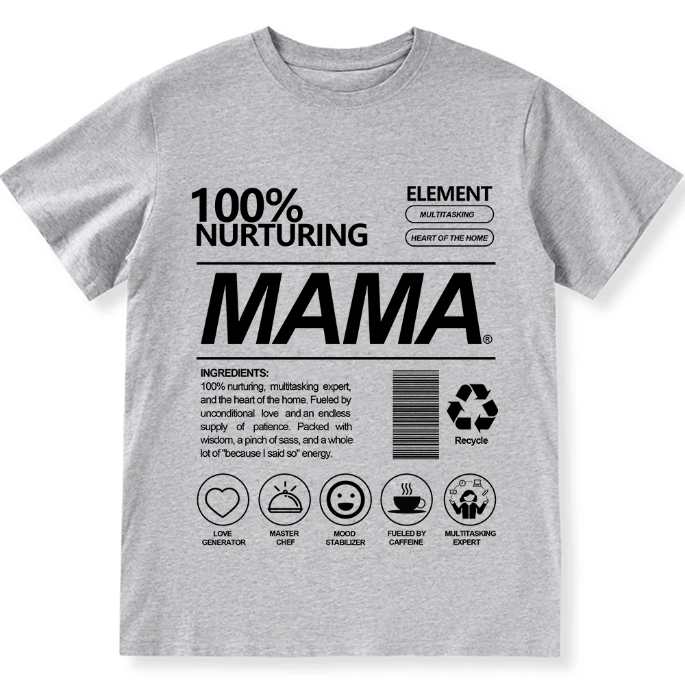 Mama Unisex Fit Cotton T-Shirt wearishow
