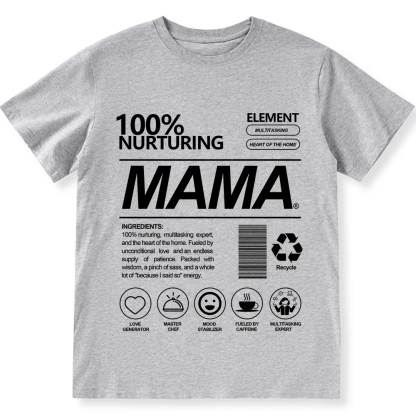 Mama Unisex Fit Cotton T-Shirt wearishow