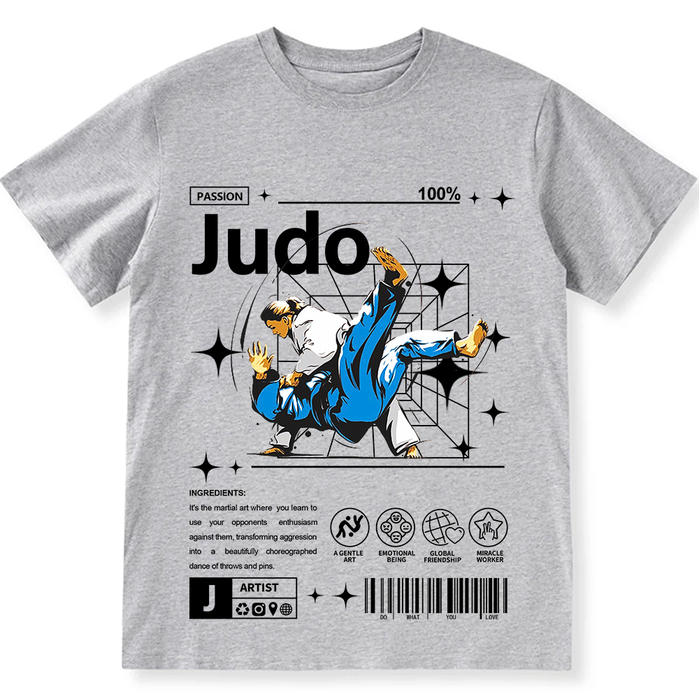 Judo Unisex Fit Cotton T-Shirt wearishow