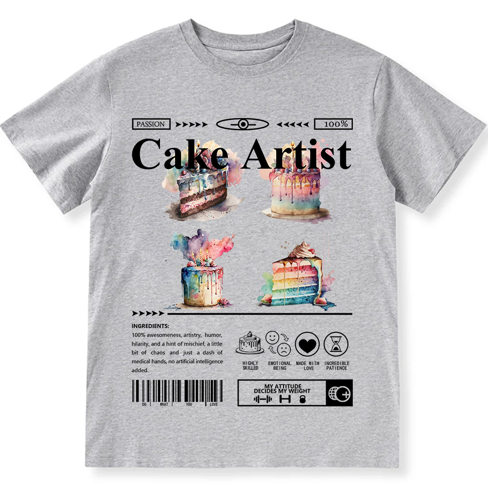 Cake Artist  Unisex Fit Cotton T-Shirt wearishow