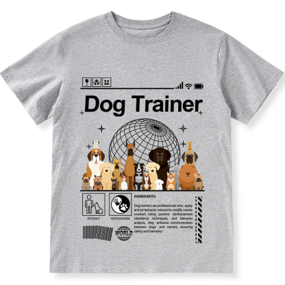 Dog Trainer Unisex Fit Cotton T-Shirt wearishow