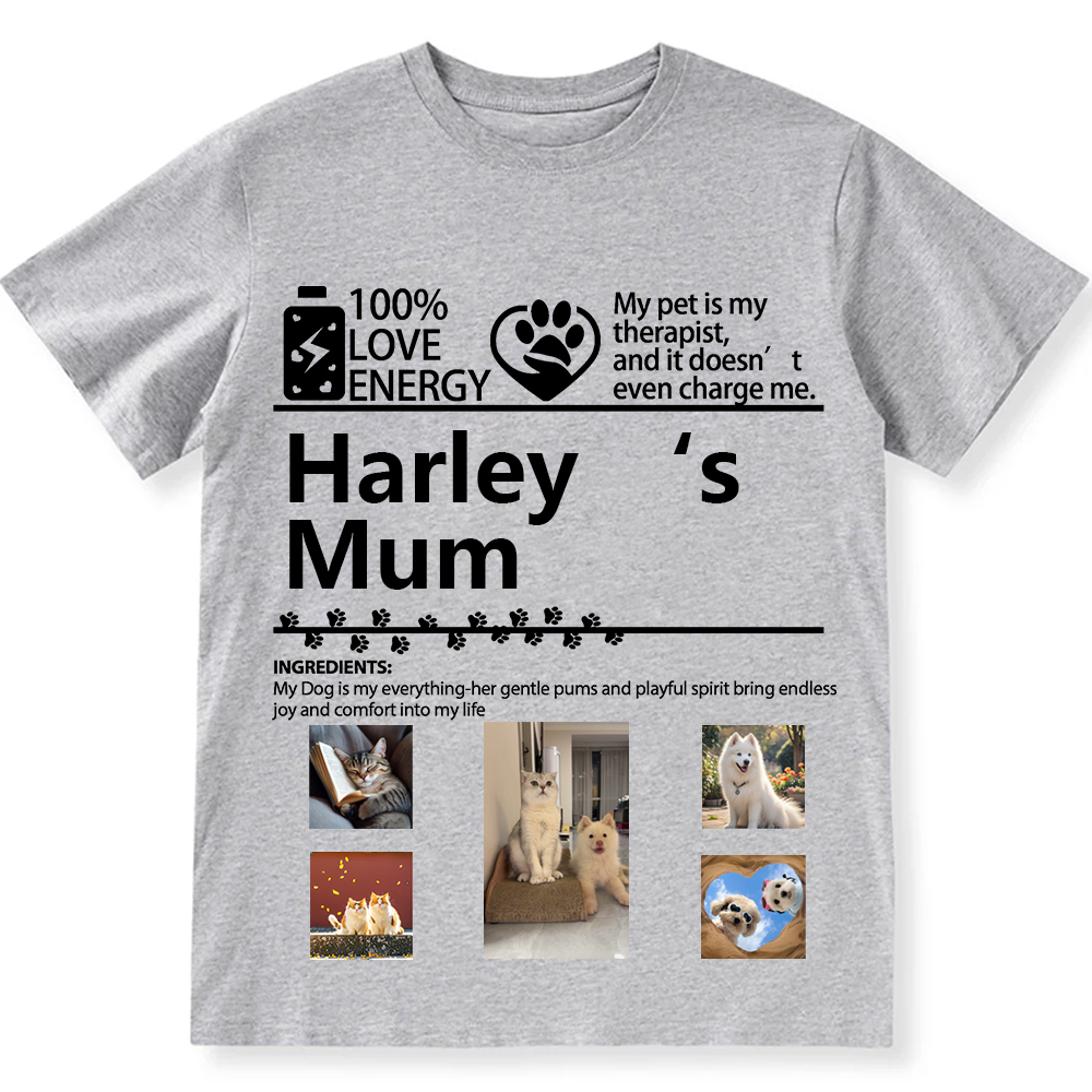 Pets Photos Creative Customized - Personalized Custom Unisex T-shirt