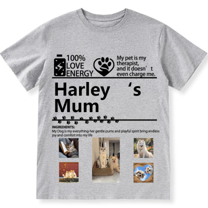 Pets Photos Creative Customized - Personalized Custom Unisex T-shirt