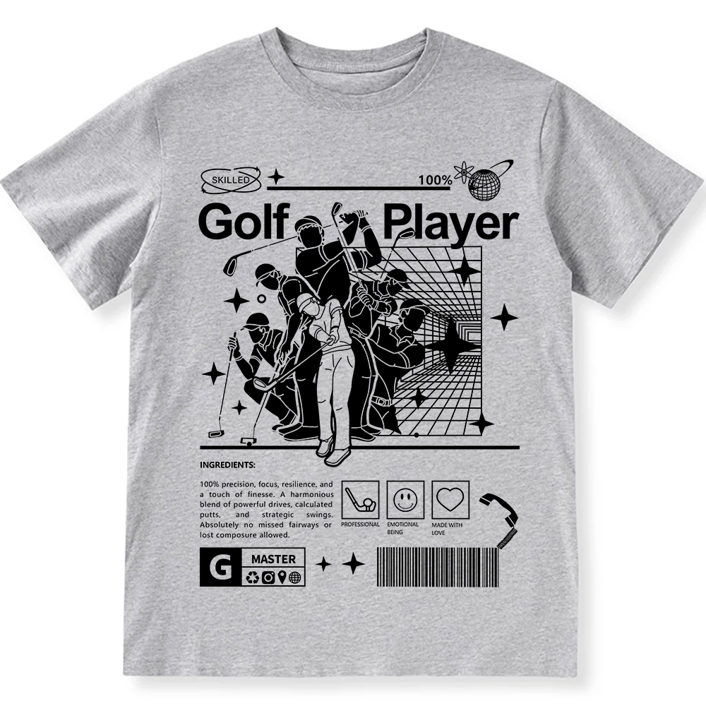 Golf Player Unisex Fit Cotton T-Shirt wearishow