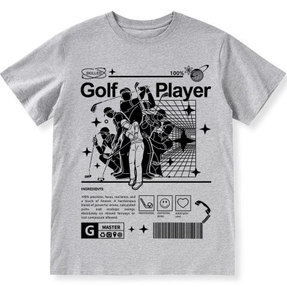 Golf Player Unisex Fit Cotton T-Shirt wearishow