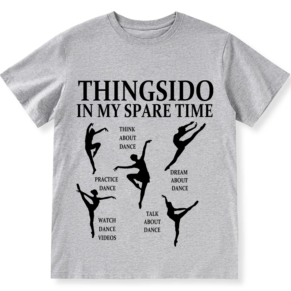 Thingsido In My Spare Time Unisex Fit Cotton T-Shirt wearishow