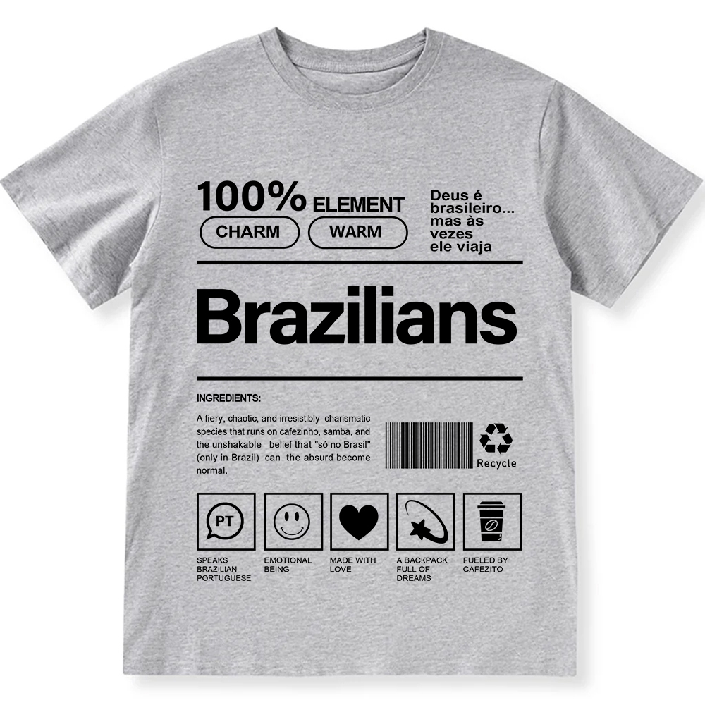 Brazilians Unisex Fit  Cotton T-Shirt wearishow