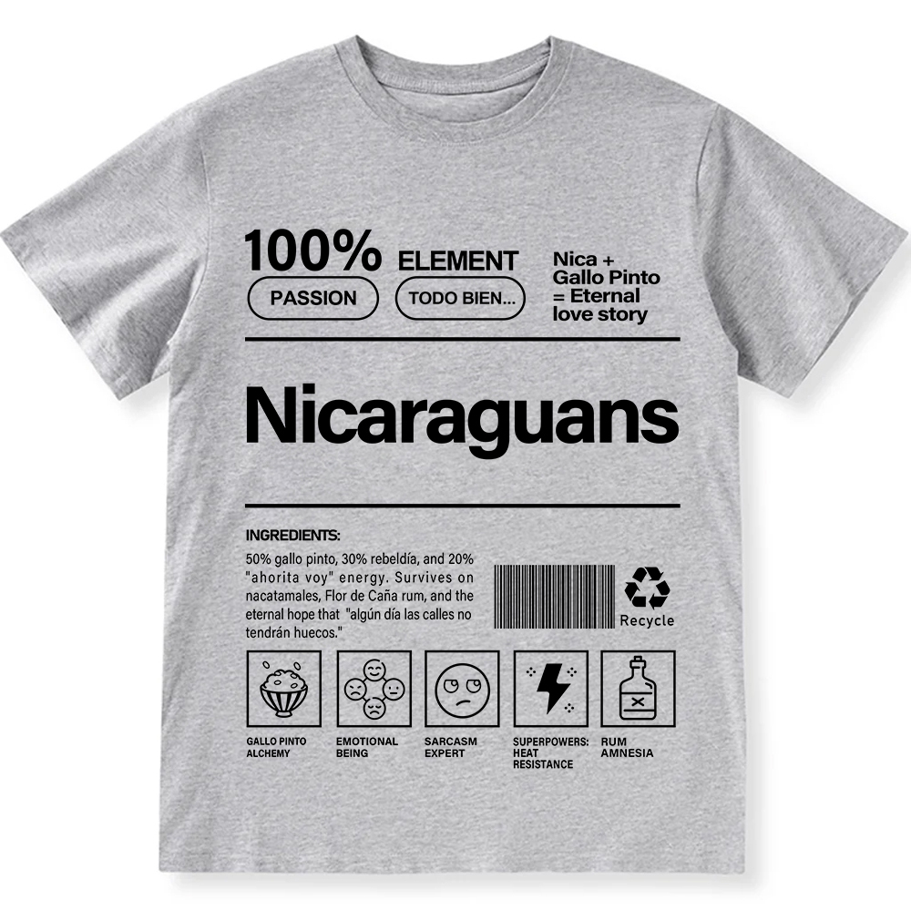 Nicaraguans Unisex Fit  Cotton T-Shirt wearishow