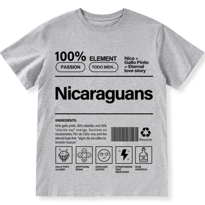Nicaraguans Unisex Fit  Cotton T-Shirt wearishow