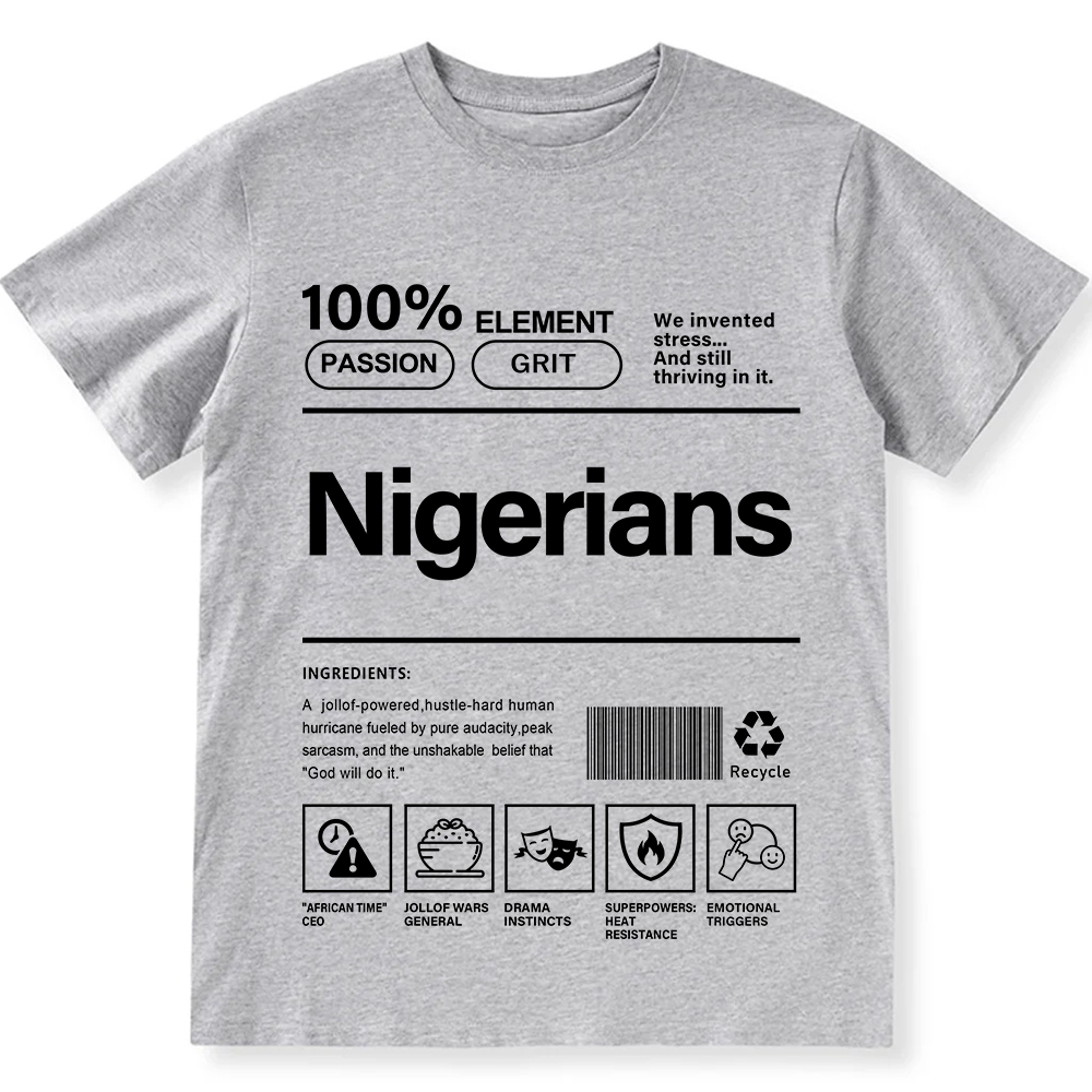 Nigerians Unisex Fit  Cotton T-Shirt wearishow