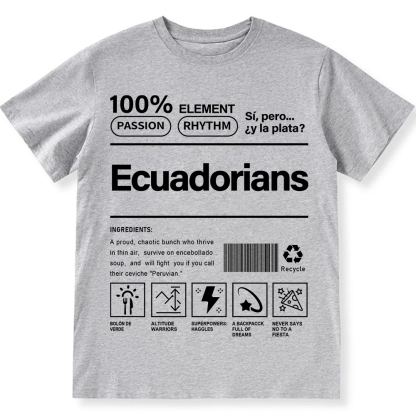 Ecuadorians Unisex Fit  Cotton T-Shirt wearishow
