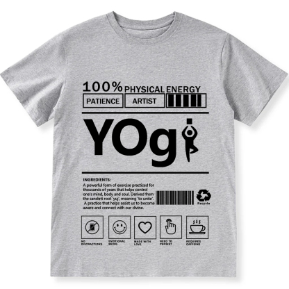 Yogi Unisex Fit Washed T-Shirt wearishow