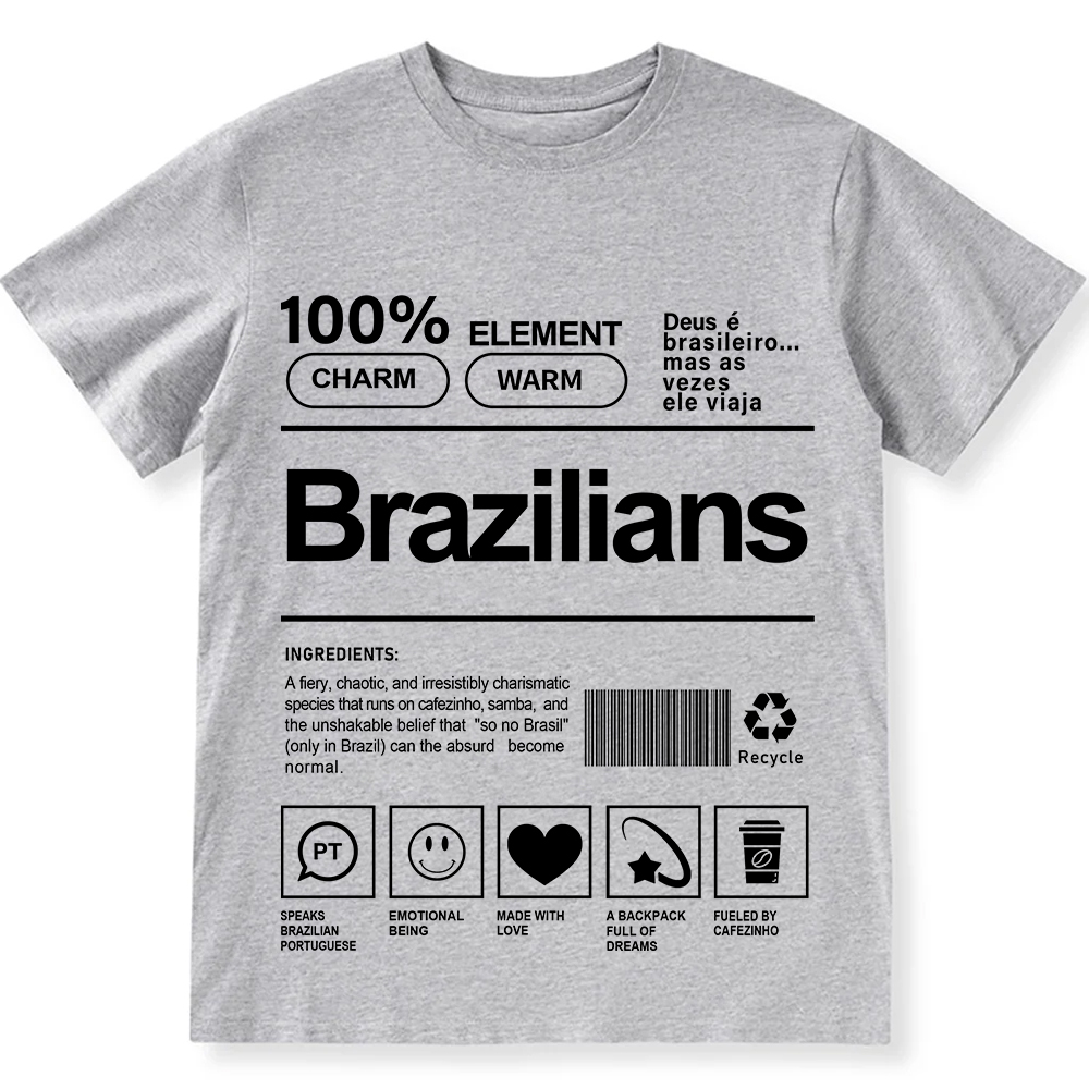 Brazilians Unisex Fit  Cotton T-Shirt wearishow