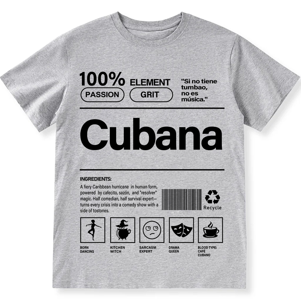 Cubana Unisex Fit  Cotton T-Shirt wearishow