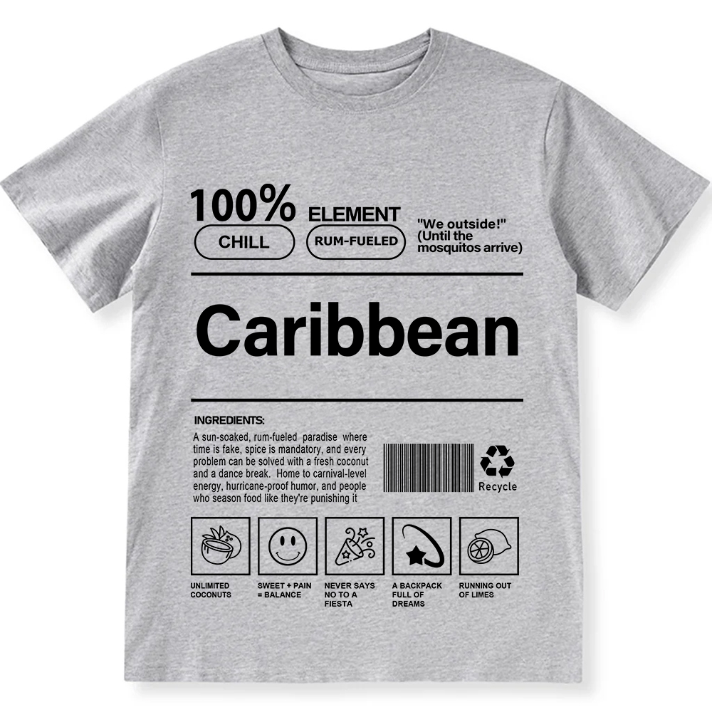 Caribbean Unisex Fit  Cotton T-Shirt wearishow
