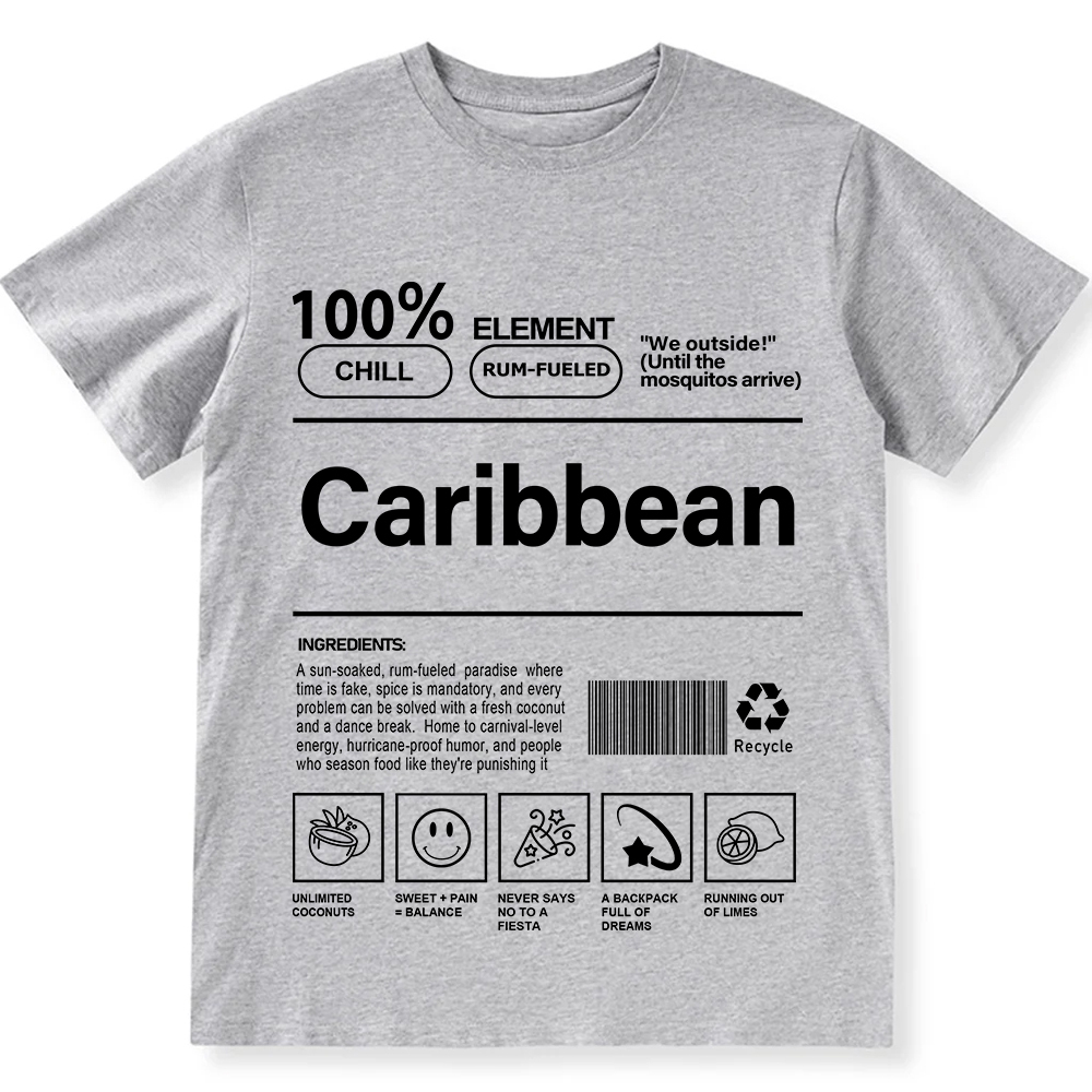 Caribbean Unisex Fit  Cotton T-Shirt wearishow