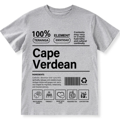 Cape Verdean Unisex Fit  Cotton T-Shirt wearishow