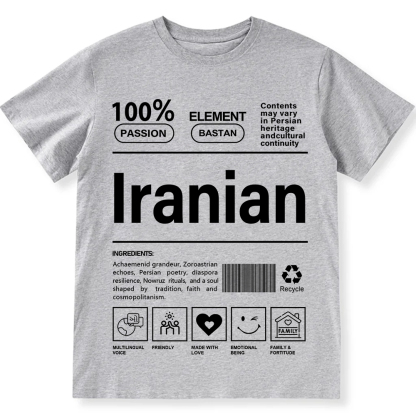 Iranian Unisex Fit  Cotton T-Shirt wearishow