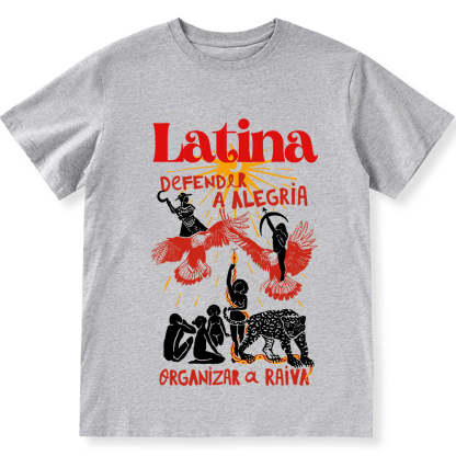 Latina Unisex Fit  Cotton T-Shirt wearishow