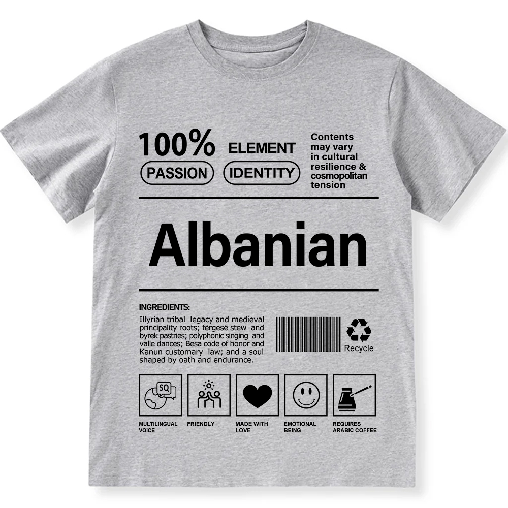 Albanian Unisex Fit  Cotton T-Shirt wearishow