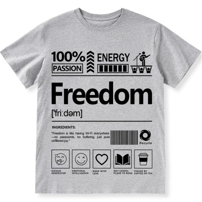 Freedom Unisex Fit T-Shirt wearishow