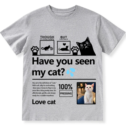 Cat Trick Customized Unisex Fit Cotton T-Shirt wearishow