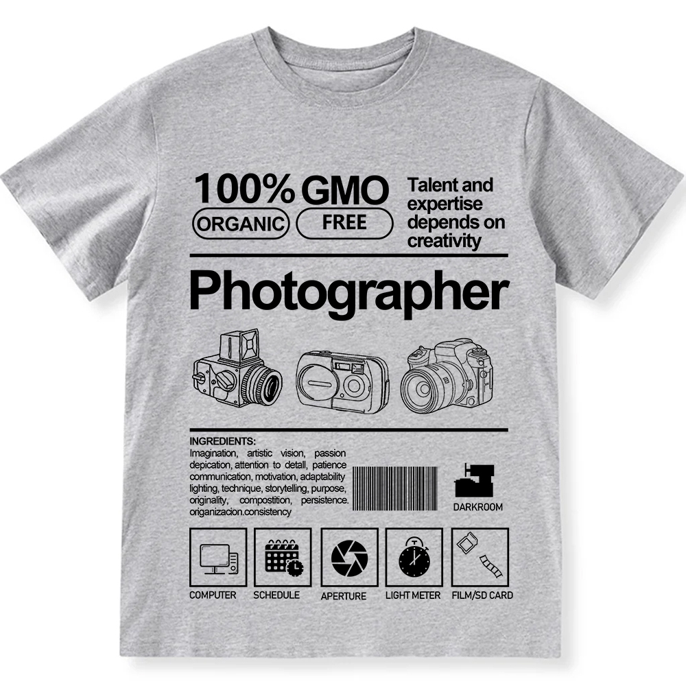 Photographer Unisex Fit Cotton T-Shirt wearishow