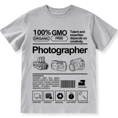 Photographer Unisex Fit Cotton T-Shirt wearishow