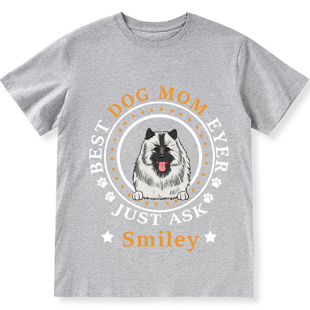 Best Dog Dad/Dog Mum Circle   - Personalized Custom Unisex T-shirt