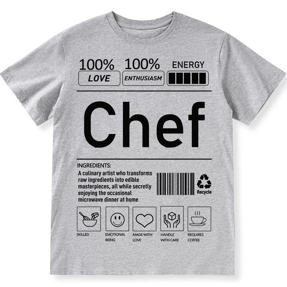 Chef Unisex Fit Cotton T-Shirt wearishow