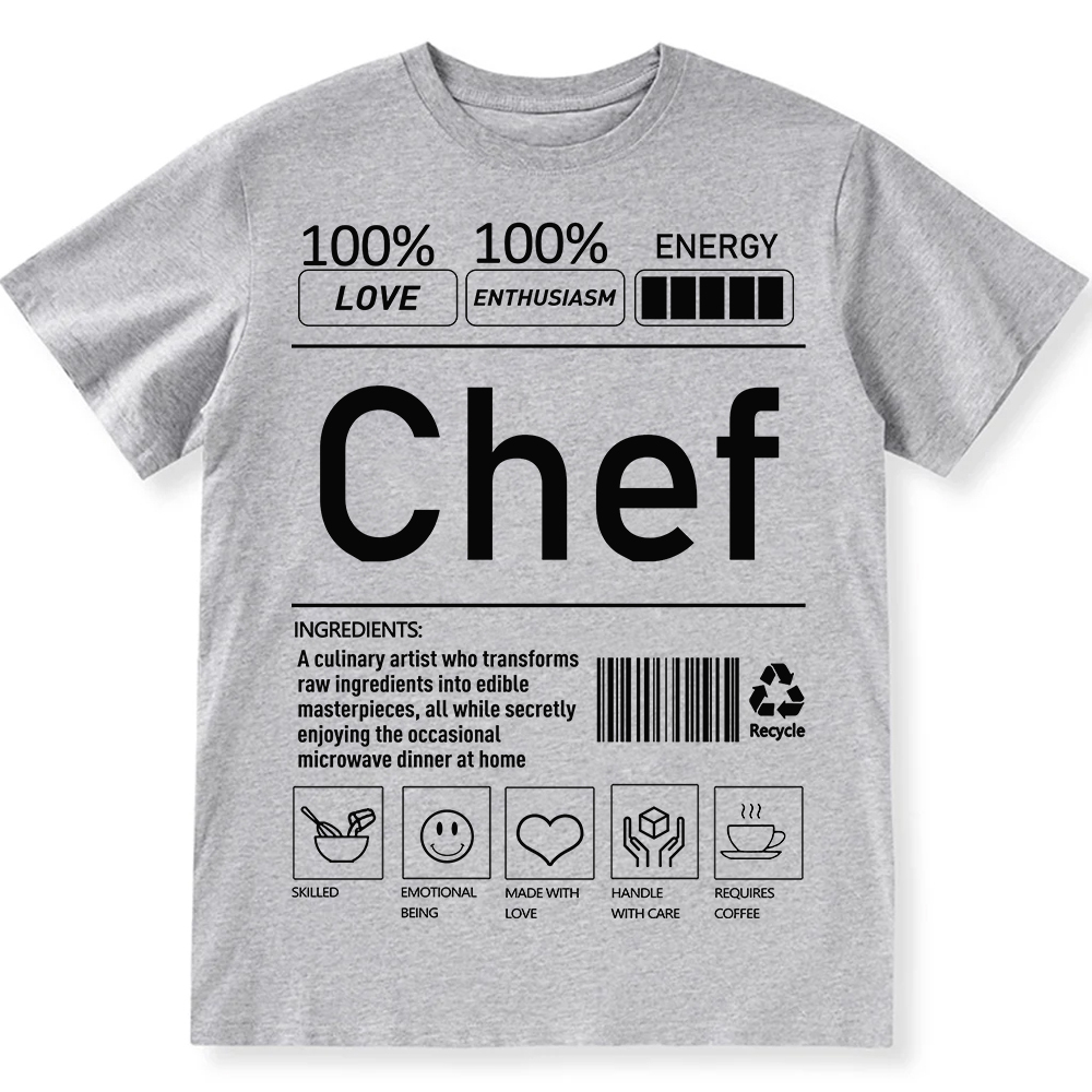 Chef Unisex Fit Cotton T-Shirt wearishow