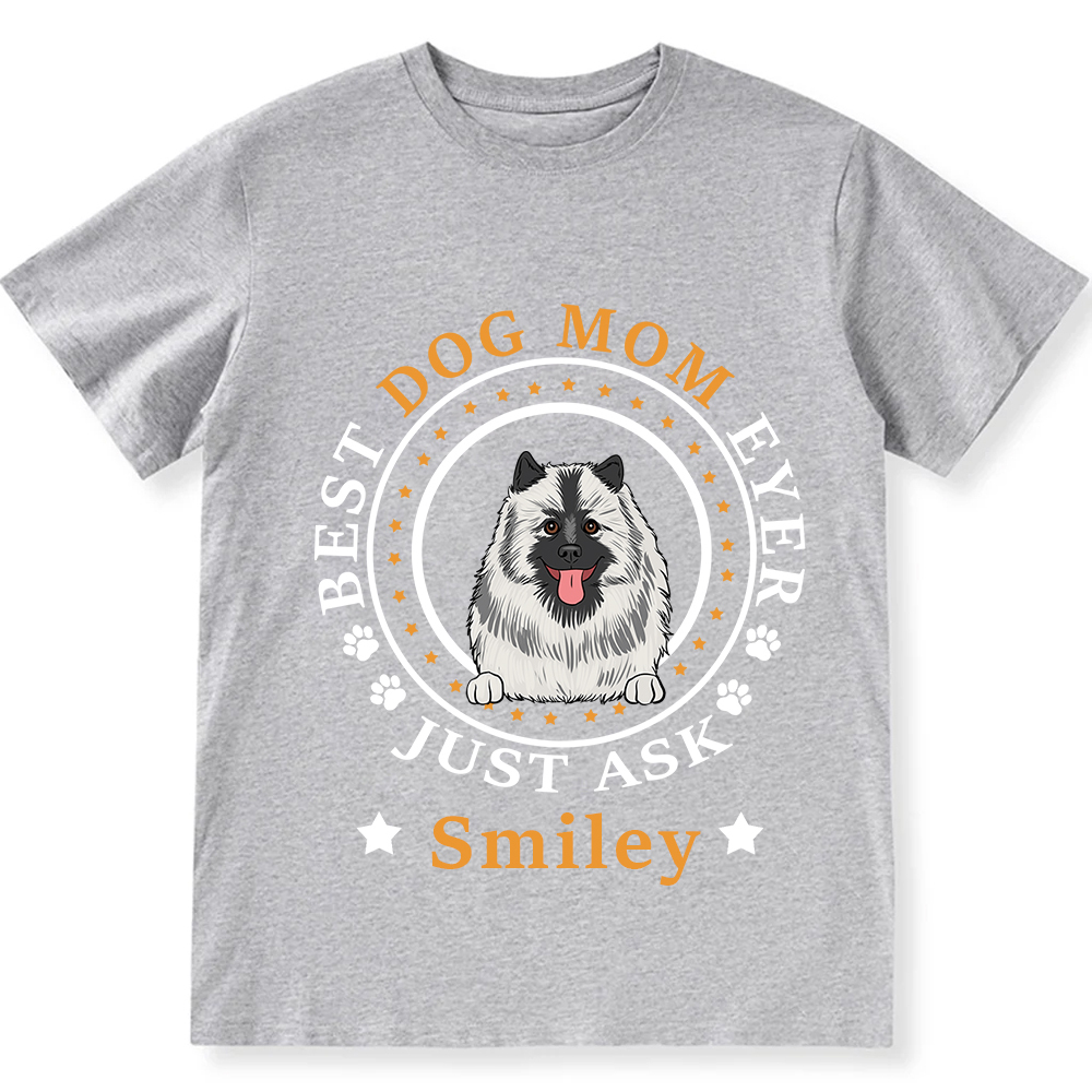 Best Dog Dad/Dog Mum Circle   - Personalized Custom Unisex T-shirt