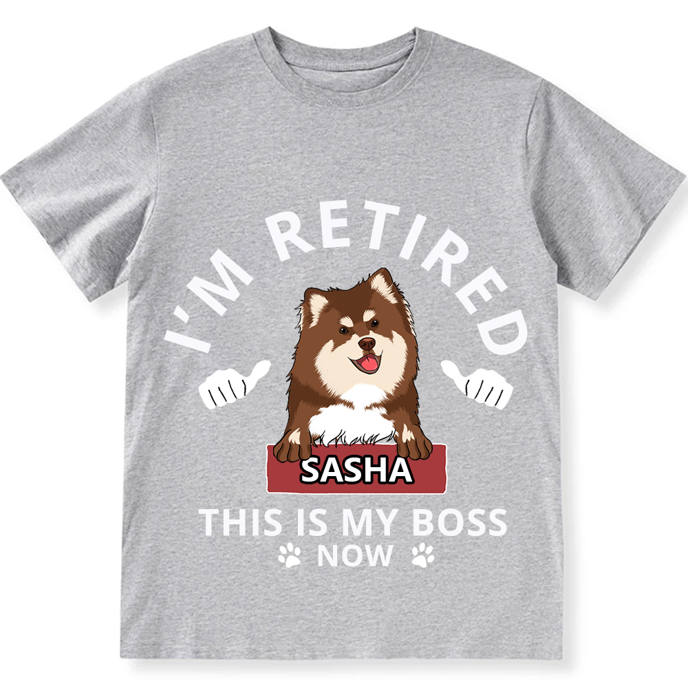This Is My Boss  - Personalized Custom Unisex T-shirt