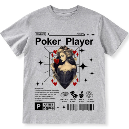 Poker Player Unisex Fit Cotton T-Shirt wearishow