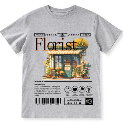 Florist Unisex Fit Cotton T-Shirt wearishow