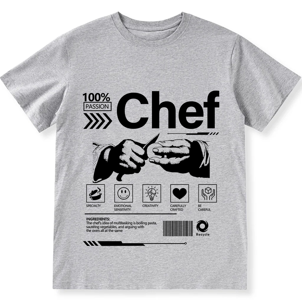 Chef Unisex Fit Cotton T-Shirt wearishow