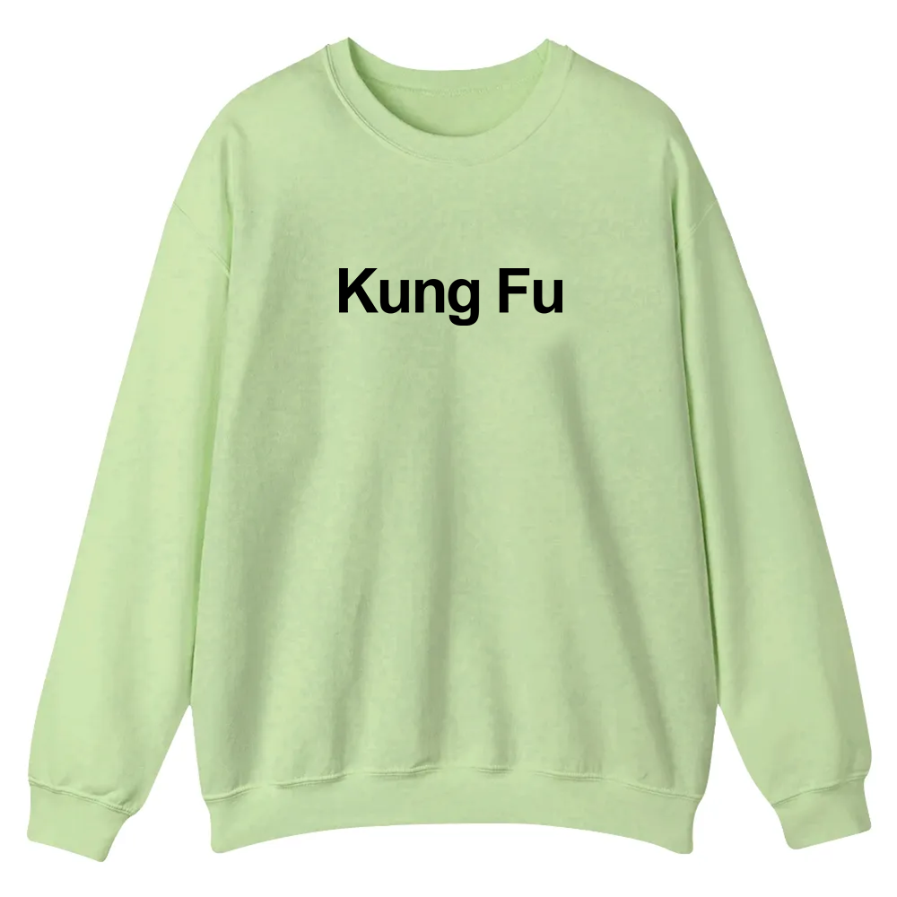 Kung Fu Casual Crewneck Sweatshirt wearishow wearishow