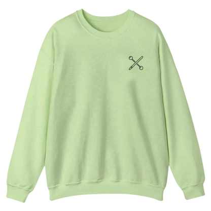Body Piercer Casual Crewneck Sweatshirt wearishow