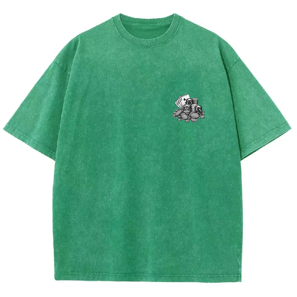 Professional Gambler Unisex Fit Washed T-Shirt