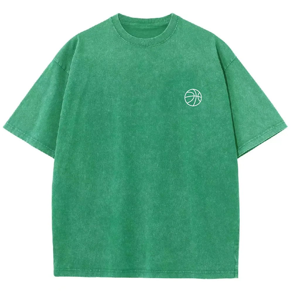 Basketball Player Unisex Fit Washed T-Shirt