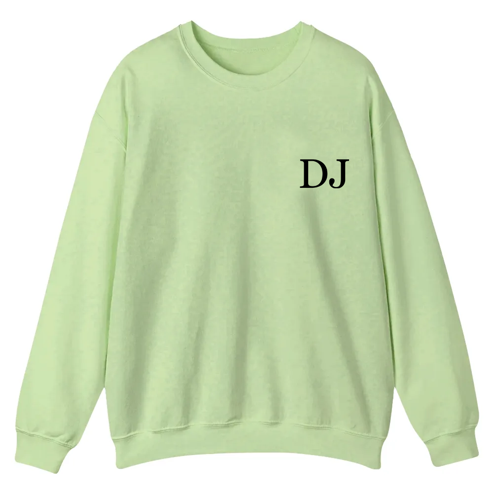 DJ Casual Crewneck Sweatshirt wearishow
